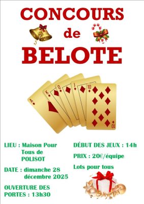 Concours de belote - 0
