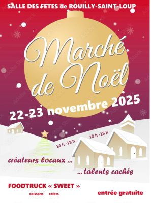 Marché de Noel: Rouilly Saint Loup - 0