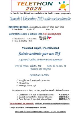 Téléthon de Savières - 0