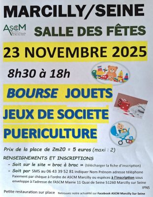 Bourse aux jouets, jeux de société et puériculture - 0