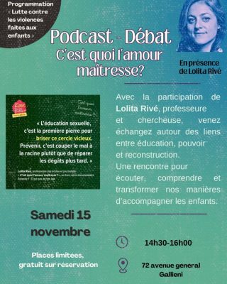 Podcast Débat: c&rsquo;est quoi l&rsquo;amour maîtresse? - 0