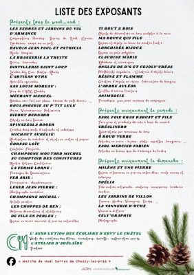 Marché de Noel: Serres de Chessy - 1