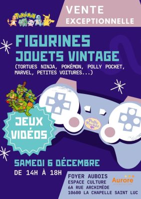 Vente exceptionnelle – Jouets Anciens et Jeux vidéos - 0