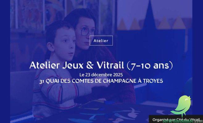 Atelier Jeux & Vitrail (7-10 ans) - 0