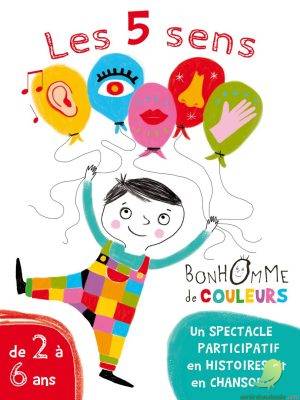 Les 5 sens de Bonhomme de couleurs - 0