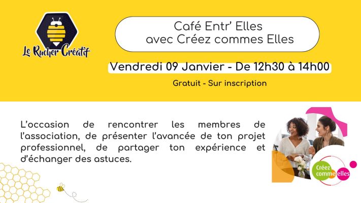 Café Entr&rsquo;Elles avec Créez Comme Elles - 0