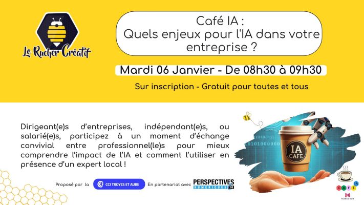 Café IA : Quels enjeux pour l&rsquo;IA dans votre entreprise ? - 0