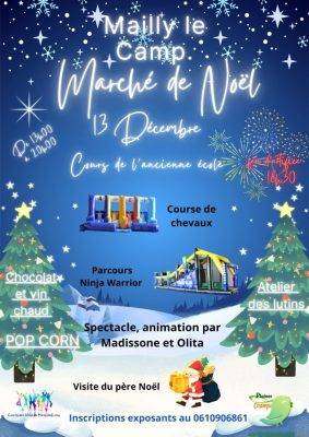 Marché de Noel: Mailly le Camp - 0