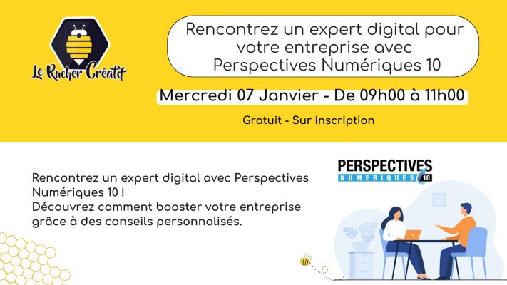 Rencontrez un expert digital pour votre entreprise avec Perspectives Numériques 10 - 0