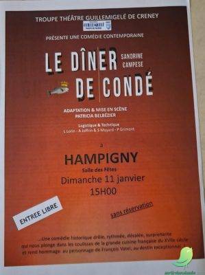 Théâtre: Le Diner de Condé - 0