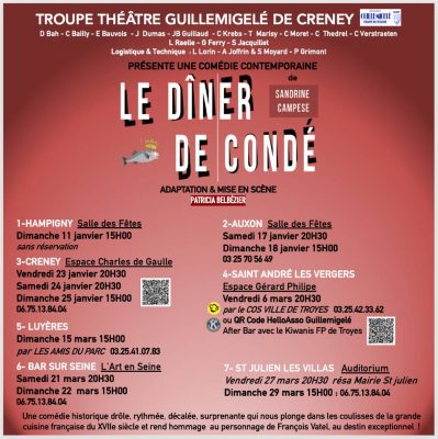 Théâtre: Le Diner de Condé - 0