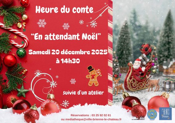 Heure du conte de Noël suivie d&rsquo;un atelier - 0