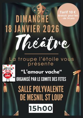 Théâtre: L&rsquo;amour vache - 0