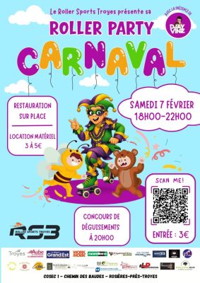 ROLLER PARTY du RS3 – ÉDITION CARNAVAL - 0