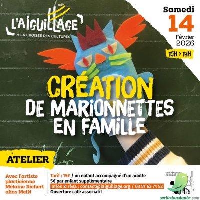 Atelier création de marionnettes en famille - 0