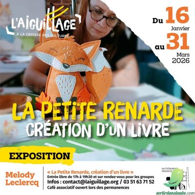 Exposition: la petite renarde, création d&rsquo;un livre - 0