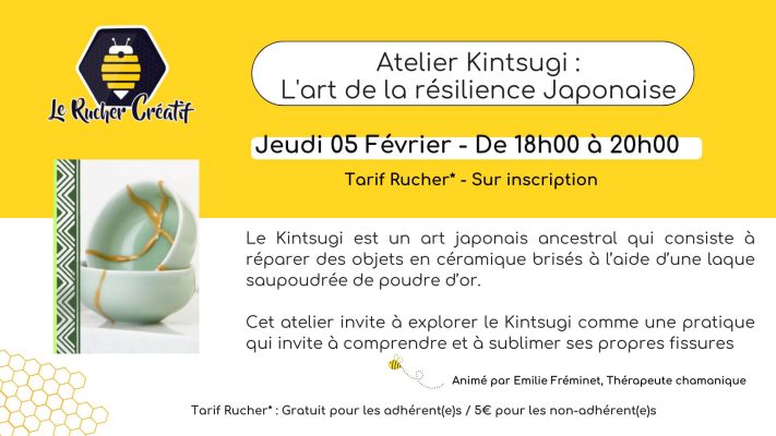 Atelier Kintsugi : L&rsquo;art de la résilience Japonaise - 0