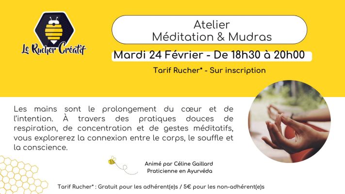 Atelier Mudras & Méditation - 0