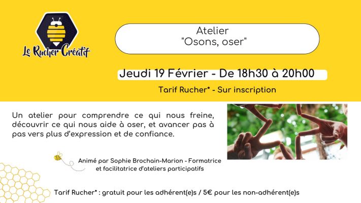 Atelier « Osons, oser » - 0