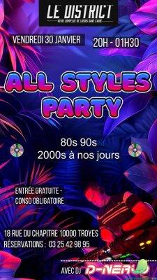 Soirée all styles - 0