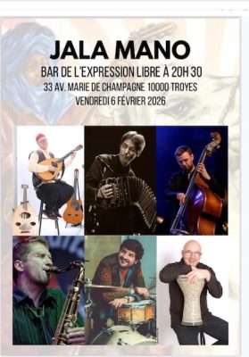 Concert avec le groupe JALA MANO - 0