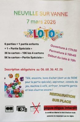Loto: Neuville sur Vanne - 0