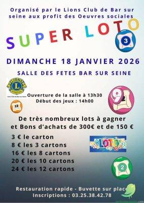 Loto: Bar sur Seine - 0