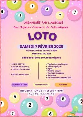 Loto: Crésantignes - 0