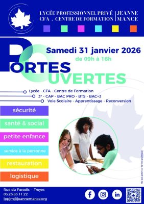Portes ouvertes Lycée Professionnel CFA Centre de formation Jeanne Mance - 0