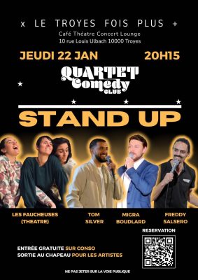 Soirée Stand-up – Quartet Comedy Club - 0