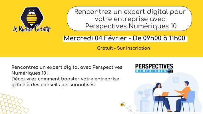Rencontrez un expert digital pour votre entreprise avec Perspectives Numériques 10 - 0