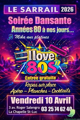 Soirée dansante année 80 - 0