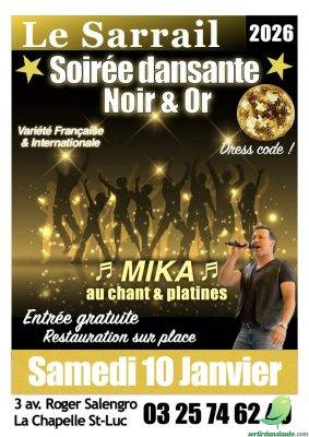 Soirée dansante Noir et Or - 0