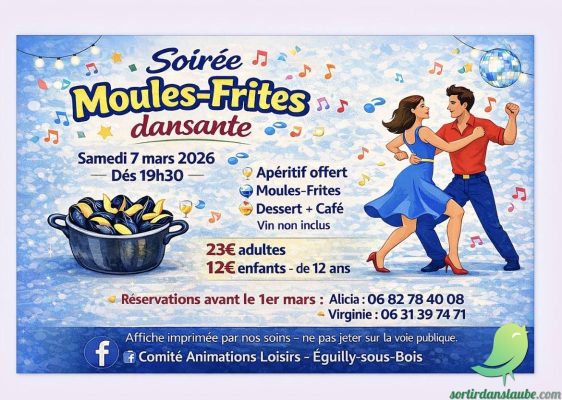Soirée moules frites dansante - 0