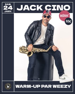 Jack Cino – DJ Sax à la Réserve - 0