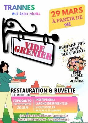 Vide grenier: Trannes - 0