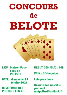 Concours de Belote - 0