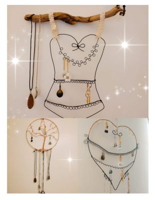 Atelier DIY création de porte bijoux en fil de fer - 0
