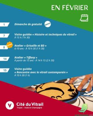 A la Cité du Vitrail en février - 1