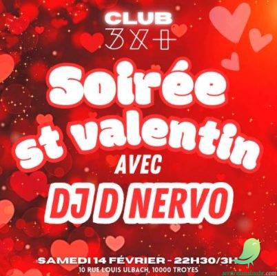 Soirée Saint-Valentin avec DJ D-Nervo - 0