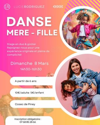 Stage de Danse Mère-Fille : Un Moment de Complicité !  - 0