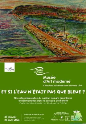 Accrochage temporaire- Et si l&rsquo;eau n&rsquo;était pas que bleue ? - 0