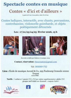 Spectacle de contes en musique - 0