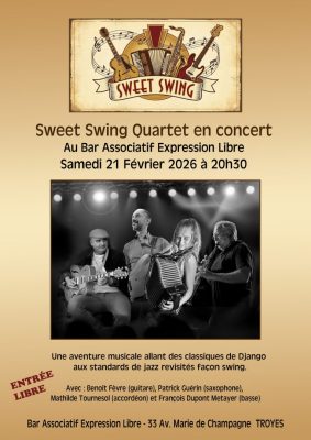 Soirée Jazz Manouche avec le groupe Sweet Swing - 0