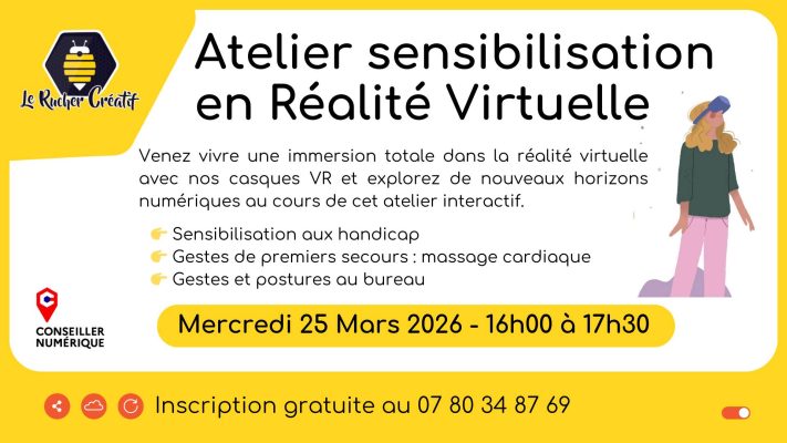 Atelier Sensibilisation avec la Réalité Virtuelle - 0