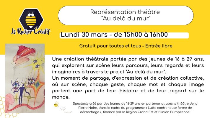 Théâtre: « Au delà du mur » - 0