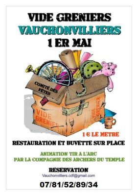 Vide grenier: Vauchonvilliers - 0