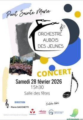 Concert de l&rsquo;orchestre aubois des jeunes - 0