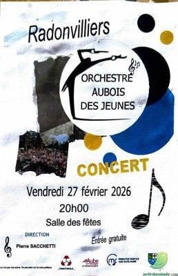 Concert de l&rsquo;Orchestre aubois des jeunes - 0
