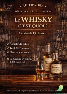 Afterwork initiation & découverte du whisky - 0
